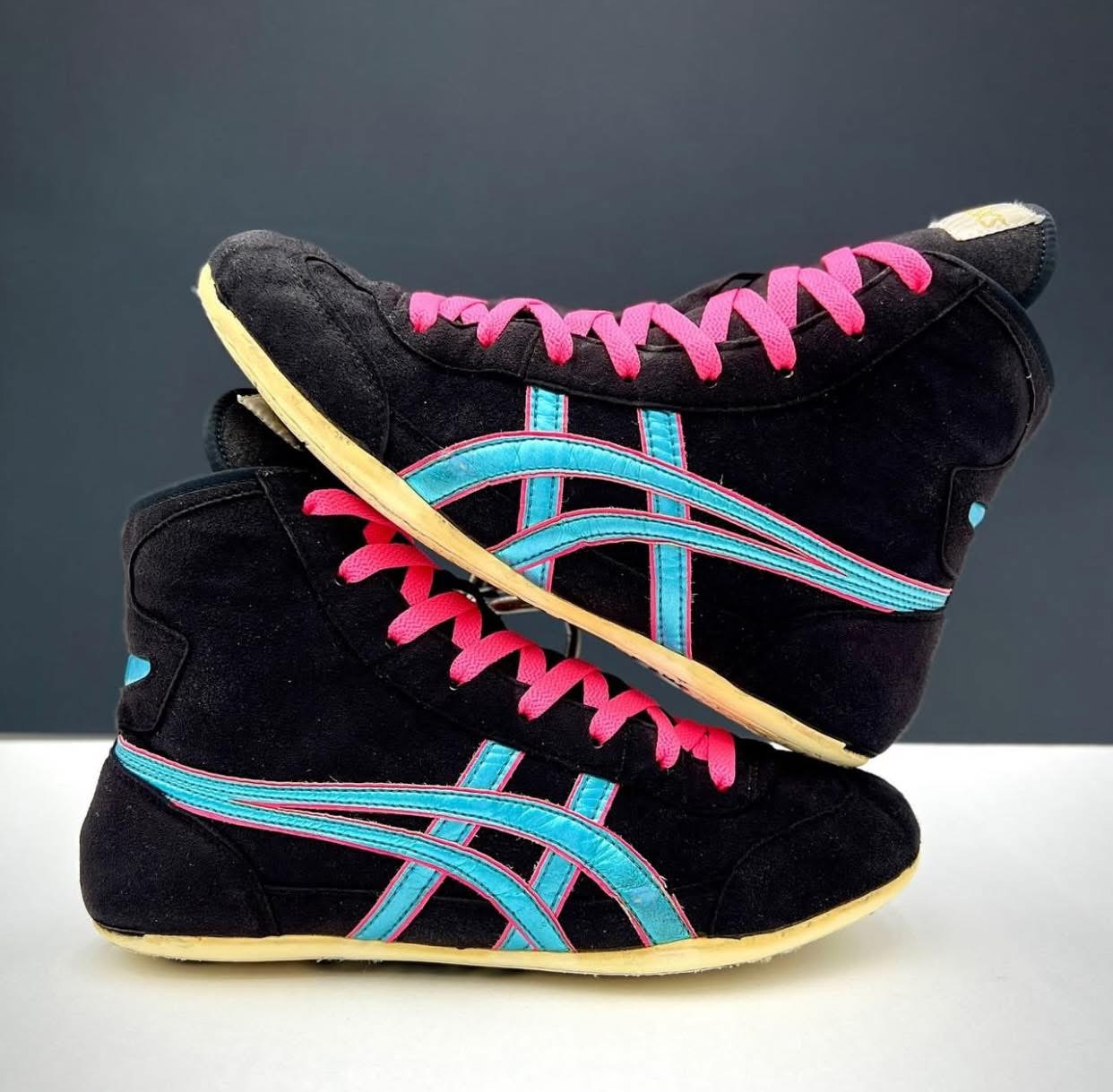 ASICS Cotton Candy ExEos Wrestling Shoes
